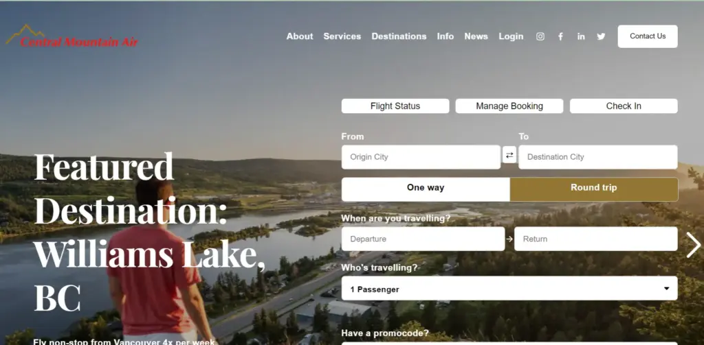 central mountain air